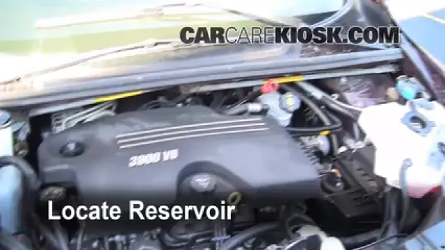 2008 Chevrolet Uplander LS 3.9L V6 Liquide essuie-glace Ajouter du liquide